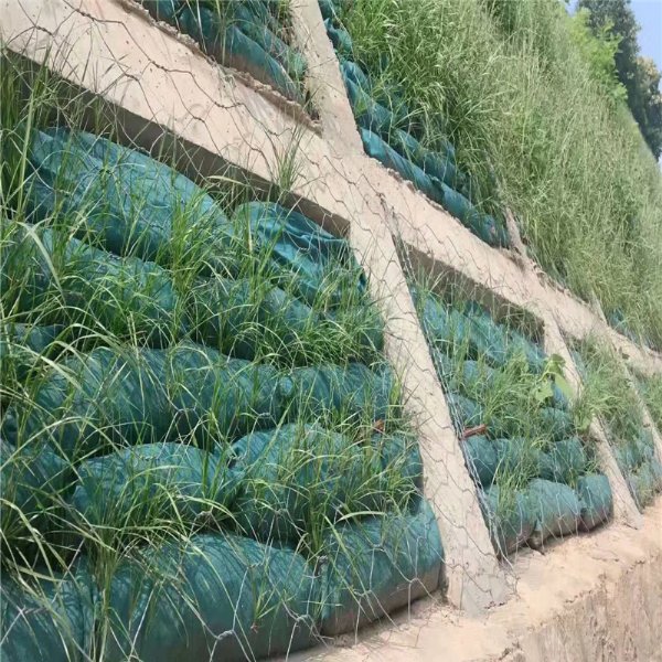 混凝土生態(tài)袋護(hù)坡施工